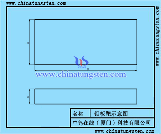 钼板靶图纸