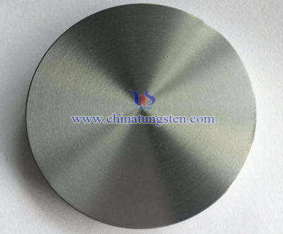 Round molybdenum sputtering target