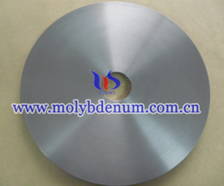 Round Molybdenum Sputtering Target Picture